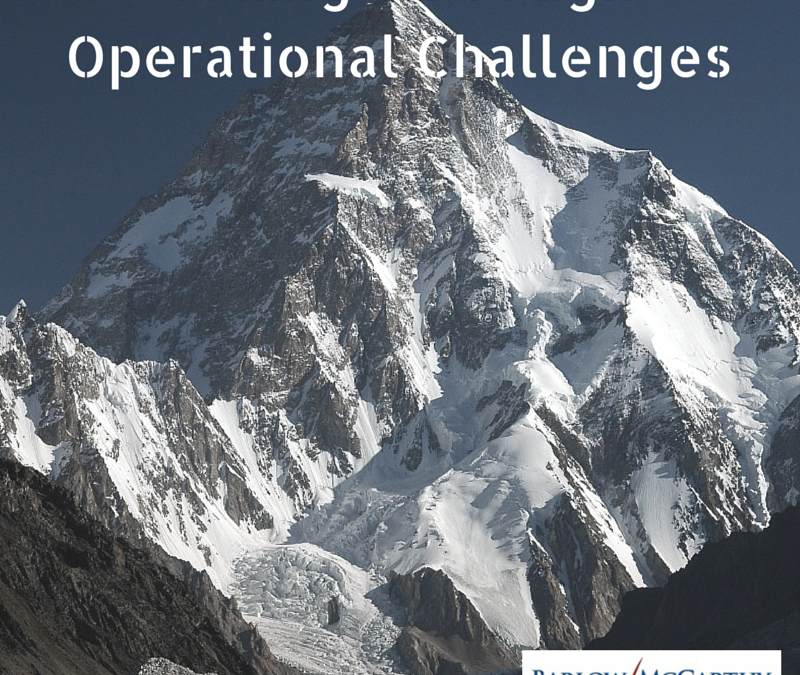 Taking on the Tough Operational Challenges