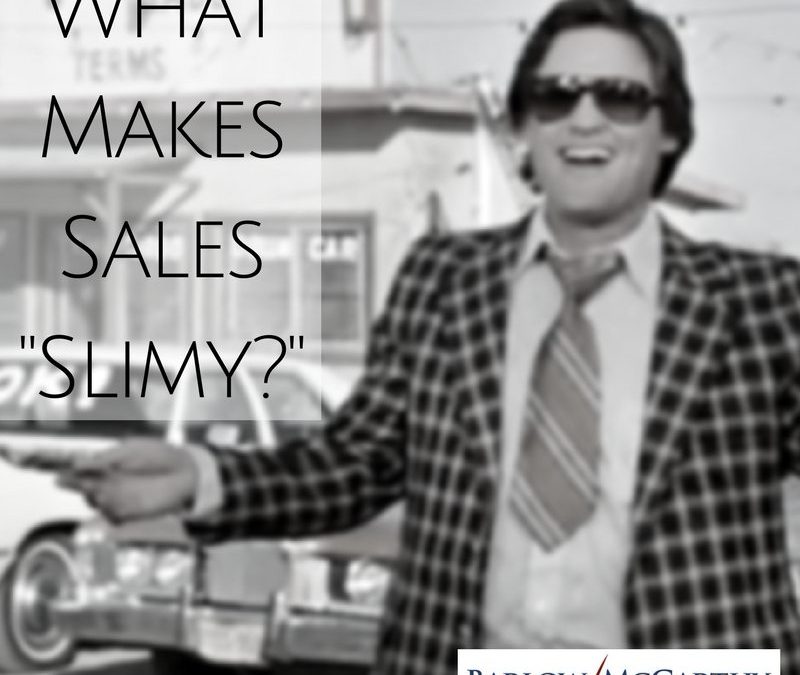 Physician Relations: What Makes Sales “Slimy?”