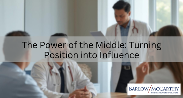 The Power of the Middle: Turning Position into Influence